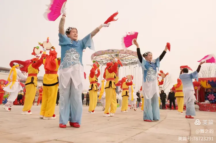 鼓子秧歌显神通